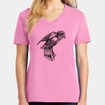 Women's Core Cotton V Neck Tee Thumbnail