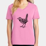 Women's Core Cotton V Neck Tee Thumbnail