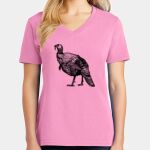 Women's Core Cotton V Neck Tee Thumbnail