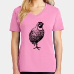 Women's Core Cotton V Neck Tee Thumbnail
