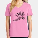 Women's Core Cotton V Neck Tee Thumbnail
