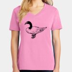 Women's Core Cotton V Neck Tee Thumbnail