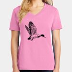 Women's Core Cotton V Neck Tee Thumbnail