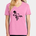 Women's Core Cotton V Neck Tee Thumbnail