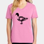 Women's Core Cotton V Neck Tee Thumbnail