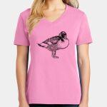 Women's Core Cotton V Neck Tee Thumbnail