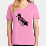Women's Core Cotton V Neck Tee Thumbnail