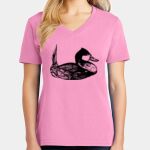 Women's Core Cotton V Neck Tee Thumbnail