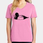 Women's Core Cotton V Neck Tee Thumbnail