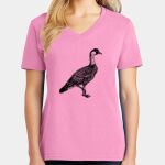 Women's Core Cotton V Neck Tee Thumbnail