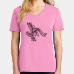 Women's Core Cotton V Neck Tee Thumbnail