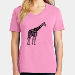 Women's Core Cotton V Neck Tee Thumbnail
