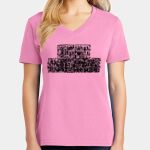 Women's Core Cotton V Neck Tee Thumbnail
