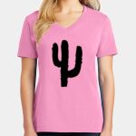 Women's Core Cotton V Neck Tee Thumbnail