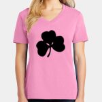 Women's Core Cotton V Neck Tee Thumbnail