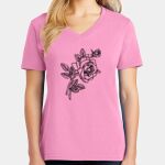 Women's Core Cotton V Neck Tee Thumbnail