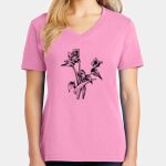 Women's Core Cotton V Neck Tee Thumbnail