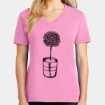 Women's Core Cotton V Neck Tee Thumbnail