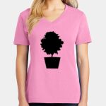 Women's Core Cotton V Neck Tee Thumbnail