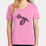 Women's Core Cotton V Neck Tee Thumbnail