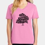 Women's Core Cotton V Neck Tee Thumbnail