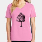 Women's Core Cotton V Neck Tee Thumbnail