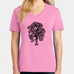 Women's Core Cotton V Neck Tee Thumbnail