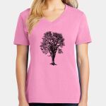 Women's Core Cotton V Neck Tee Thumbnail