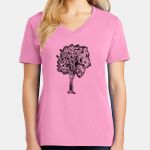 Women's Core Cotton V Neck Tee Thumbnail
