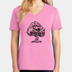 Women's Core Cotton V Neck Tee Thumbnail