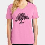 Women's Core Cotton V Neck Tee Thumbnail