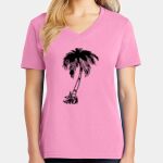 Women's Core Cotton V Neck Tee Thumbnail