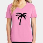 Women's Core Cotton V Neck Tee Thumbnail