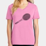 Women's Core Cotton V Neck Tee Thumbnail