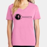 Women's Core Cotton V Neck Tee Thumbnail