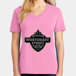 Women's Core Cotton V Neck Tee Thumbnail