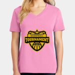 Women's Core Cotton V Neck Tee Thumbnail