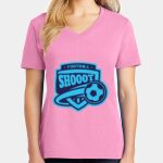 Women's Core Cotton V Neck Tee Thumbnail