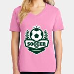 Women's Core Cotton V Neck Tee Thumbnail