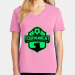 Women's Core Cotton V Neck Tee Thumbnail