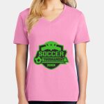 Women's Core Cotton V Neck Tee Thumbnail