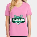 Women's Core Cotton V Neck Tee Thumbnail