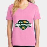 Women's Core Cotton V Neck Tee Thumbnail