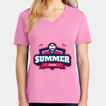 Women's Core Cotton V Neck Tee Thumbnail