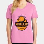 Women's Core Cotton V Neck Tee Thumbnail