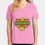Women's Core Cotton V Neck Tee Thumbnail