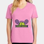 Women's Core Cotton V Neck Tee Thumbnail