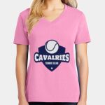 Women's Core Cotton V Neck Tee Thumbnail