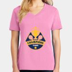 Women's Core Cotton V Neck Tee Thumbnail