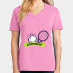 Women's Core Cotton V Neck Tee Thumbnail
